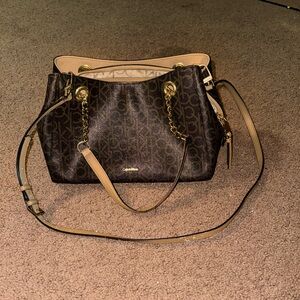 Calvin Klein brown bag